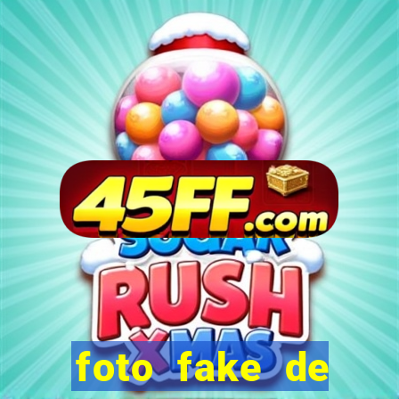 foto fake de mulher no espelho